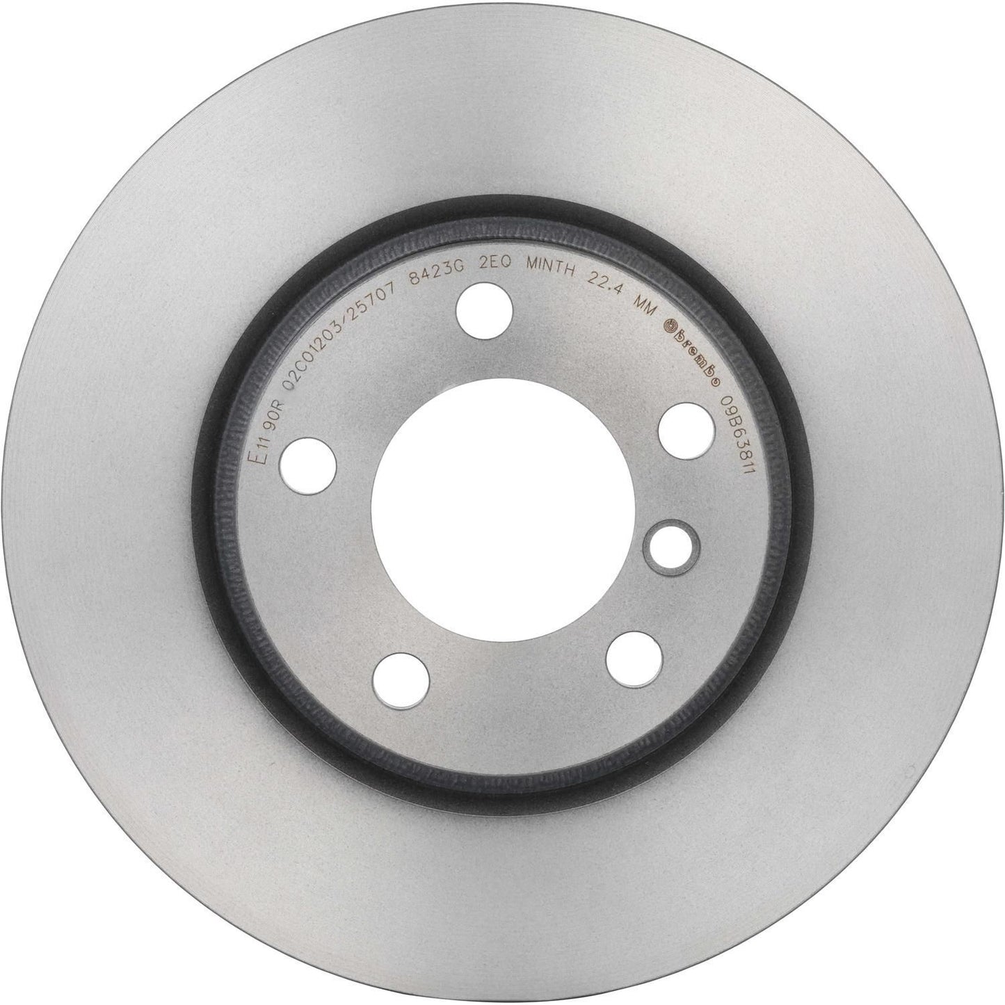 BRE-09.B638.11 - PAR DE DISCOS DE FRENO DELANTEROS PARA MINI COOPER COUNTRYMAN CHILI 2011-2014