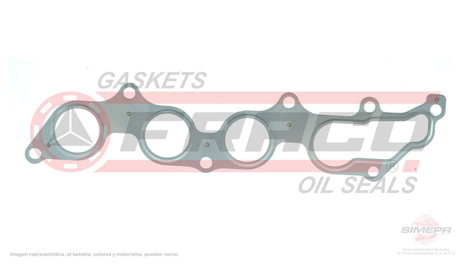 MEX-5340215 - EMPAQUE MULTIPLE DE ESCAPE PARA FORD ESCAPE L4 2.3 L 16 V. DOHC 2005-2008