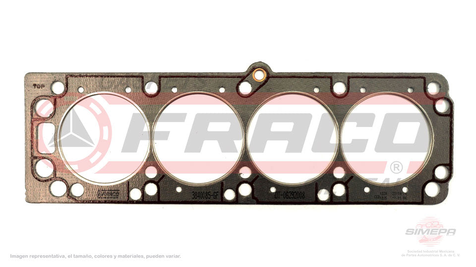 HGX-6040160-GF - EMPAQUE DE CABEZA PARA CHEVROLET ASTRA L4 2.0 L 8 V. SOHC C20NE 2004-2006