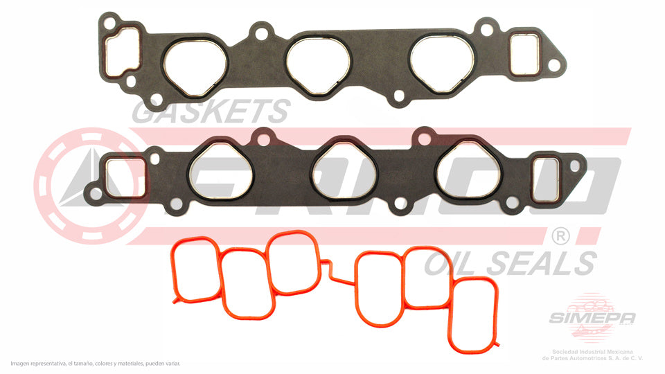 MIX-8062040 - EMPAQUE MULTIPLE DE ADMISION PARA LEXUS ES330 V6 3.3 L 24 V. DOHC 3MZFE 2004-2006