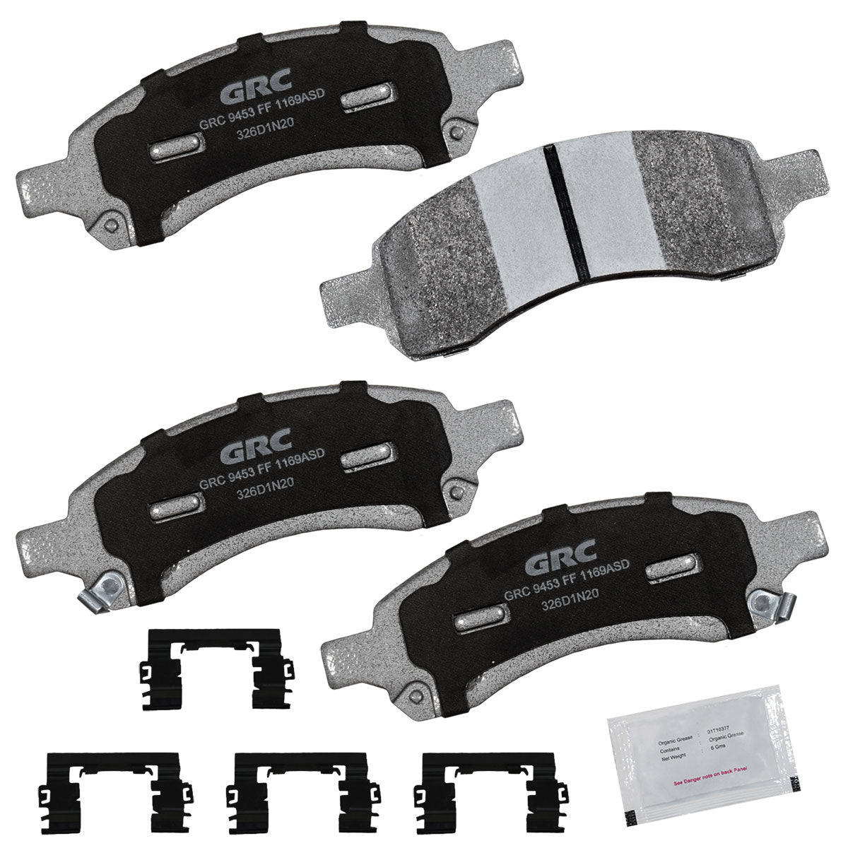 GPRD1169ASD - BALATAS SEMIMETALICAS DELANTERAS PARA BUICK ENCLAVE 2008-2017