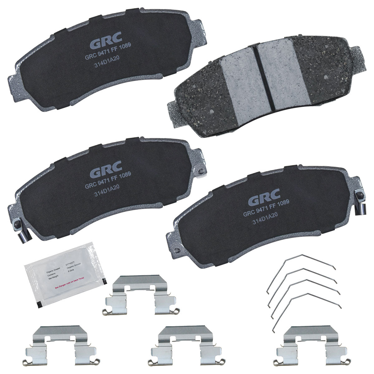GPRD1089 - BALATAS CERAMICAS DELANTERAS PARA ACURA RDX 2007-2023