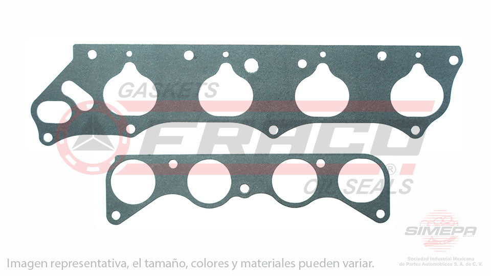 MIX-3540213 - EMPAQUE MULTIPLE DE ADMISION PARA ACURA TSX L4 2.4 L 16 V. DOHC K24A2 2004-2008