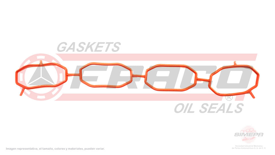 MIX-5840186 - EMPAQUE MULTIPLE DE ADMISION PARA NISSAN JUKE L4 1.6 L TURBO 16 V. DOHC MR16DTT 2011-2015