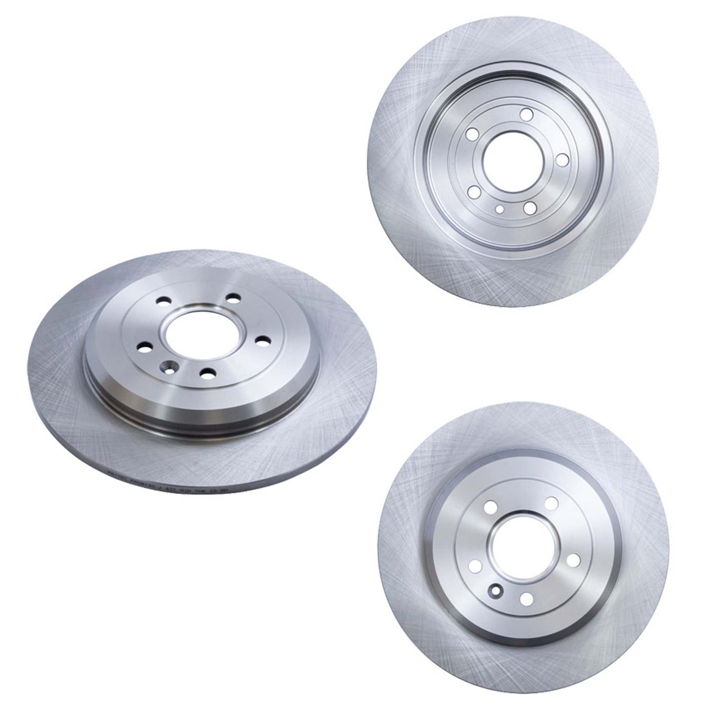 FR-08130 PAR DISCOS DE FRENO TRASEROS FORD EDGE LIMITED 4 CIL 2L 2012-2014