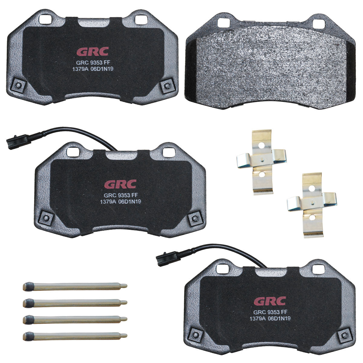 GMD1379A - BALATAS SEMIMETALICAS DELANTERAS PARA ALFA ROMEO 4C 2015-2017