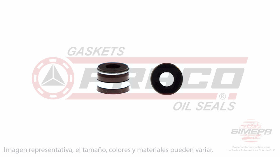 S-9519-V - (50 PIEZAS) SELLO DE VALVULA (RETEN) PARA FORD AEROSTAR V6 3.0 L VULCAN 12 V. OHV 1986-1997