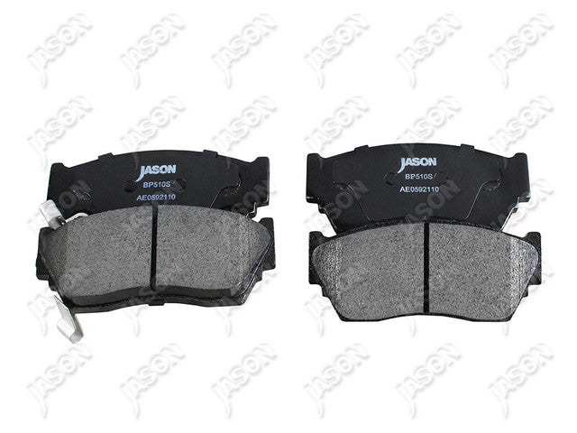 JAS-BP510S BALATAS PARA NISSAN SENTRA 1991-1994 TRASERO