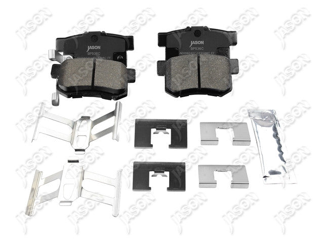 JAS-BP536C BALATAS PARA ACURA 3.2CL 2001-2003 TRASERAS