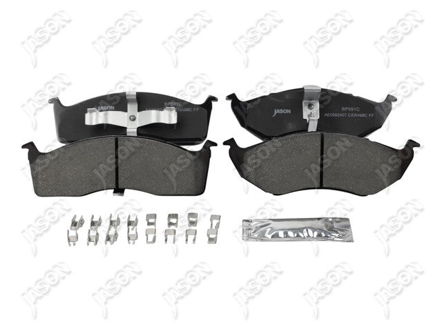 JAS-BP591C BALATAS PARA CHRYSLER CONCORDE 1993-1997 DELANTERO