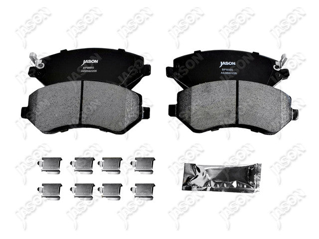 JAS-BP856S BALATAS PARA CHRYSLER GRAND VOYAGE 01-02 FRONTAL DERECHO