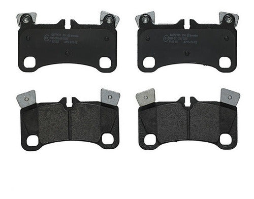BRE-P85103 - BALATAS <BR> PORSCHE CAYENNE 2010-2008 <BR> VOLKSWAGEN TOUAREG 2010-2004 <BR> BALATA TRASERO