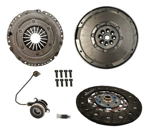 LK-600030400 - KIT DE CLUTCH <BR> KIT CON VOLANTE BIMASA <BR> DIAMETRO DISCO 9 7/16 IN 240 MM ESTRIADO 20 <BR> CHEVROLET CRUZE L4 1.4L TURBO 153 HP 6 VEL. 16-19