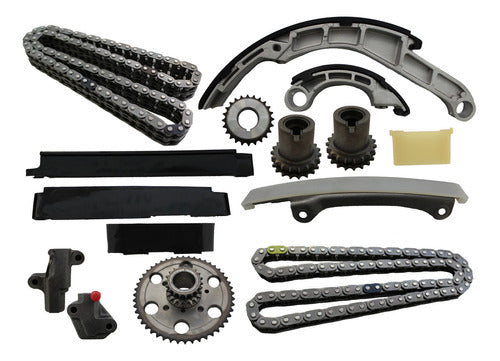 CY-94304S - KIT DE DISTRIBUCION <BR> JUEGO DE CADENA DE DISTRIBUCION <BR> NISSAN NP300 2009-2015 <BR> NISSAN CABSTAR 2008-2009