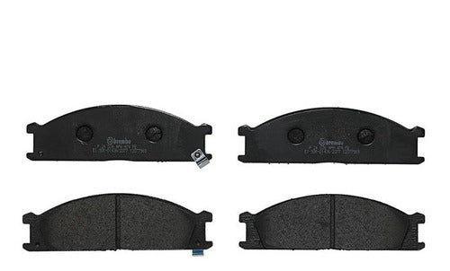 BRE-P24026 - BALATAS - NISSAN FRONTIER 2004-1998 - FRONTIER 2008-2006 - NP300 2015-2009 - PATHFINDER 1995-1987 - PICKUP 2009-1993 - URVAN 2001-2000 - BALATA DELANTERO