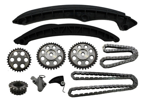 CY-94302SA - KIT DE DISTRIBUCION <BR> JUEGO DE CADENA DE DISTRIBUCION <BR> VOLKSWAGEN POLO 2013-2014 <BR> VOLKSWAGEN VENTO 2014-2017 <BR> SEAT IBIZA 2012-2013 <BR> 2015 <BR> SEAT TOLEDO 2013 <BR> 2015