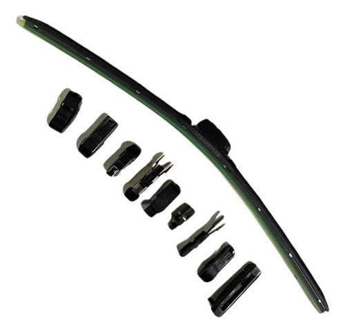 FAG-WB22FL5500 - LIMPIAPARABRISAS - 22 PULGADAS ESCOBILLA CURVA 550MM (PIEZA) - CON 10 ADAPTADORES - BRAZO (U)(MA4)(MA5)(MA6)(MA7)(MA9)(MA11)(M45)(M46)(M49)