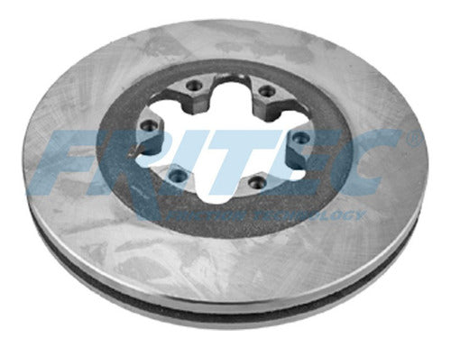 FR-09113 - DISCO Y ROTOR DE FRENOS DISCO VENTILADO DELANTERO 6 BARRENOS CANYON 09-12 COLORADO 09-12