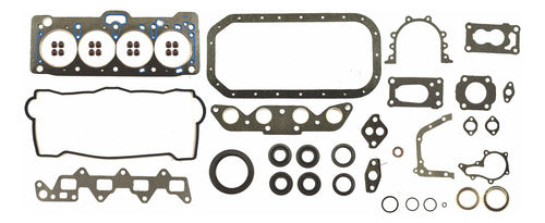 FSX-8040123 - JUEGO DE EMPAQUES - GEO PRIZM L4 1.6 L. DOHC 16 V. DOHC 4AFE 1989 - TOYOTA CELICA L4 1.6 L. DOHC 16 V. DOHC 4AFE 1990-1993 - TOYOTA COROLLA L4 1.6 L. DOHC 16 V. DOHC 4AFE 1988-1992