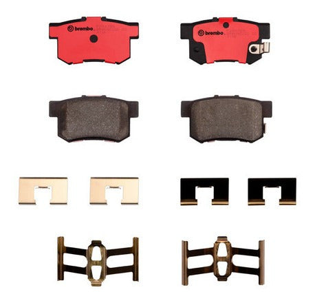 BRE-P28039N - BALATAS <BR> ACURA RDX 2012-2007 <BR> TL 2008-1999 <BR> HONDA ACCORD 1996-1994 <BR> CR-V 2004-2002 <BR> ELEMENT 2007-2003 <BR> ODYSSEY 1998-1995 <BR> BALATA TRASERO