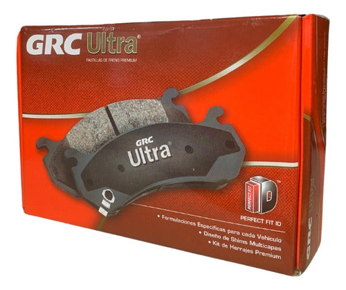 GCD1760 - BALATAS - CERAMICA GRC ULTRA DELANTERA - AUDI A3 15-17 - Q2 18-22 - SEAT LEON 12-22 - VW GOLF 15-17 - CROSS GOLF 17-22 - JETTA 14T 19-22