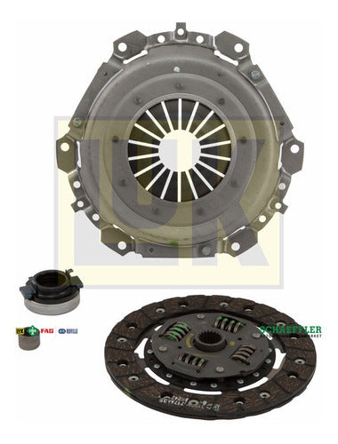LK-620172400 - KIT DE CLUTCH <BR> KIT CON COLLARIN MECANICO <BR> DIAMETRO DISCO 7 7/8 IN 200 MM ESTRIADO 20 <BR> FORD ESCORT 1994-1996 (L4 1.9L)