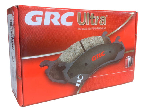 GMD350A - BALATAS <BR> SEMIMETALICA GRC ULTRA DELANTERA <BR> VW POINTER 98-14 DISCO VENTILADO CLIP GRANDE