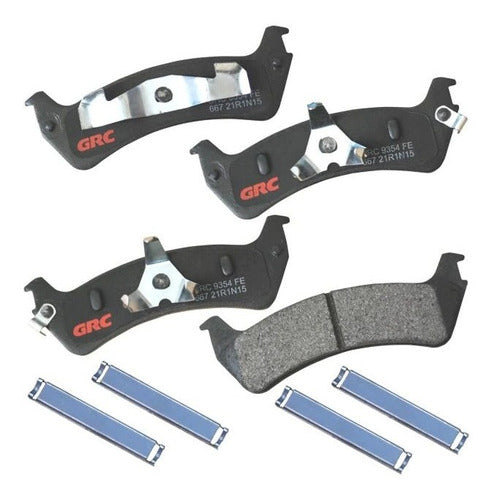 GMD667 - BALATAS SEMIMETALICA GRC ULTRA TRASERA FORD EXPLORER 4X2 4X4 95-01 CLIP GRANDE
