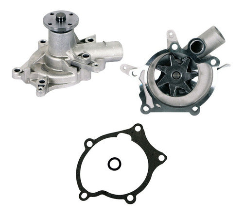 B-2218 - BOMBA DE AGUA MITSUBISHI MIGHTYMAX 2.0L 4 CIL L 1983-1989 MITSUBISHI VAN 2.4L 4 CIL L 1987-1989