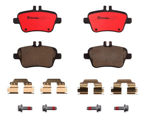 BRE-P50091N - BALATAS - MERCEDES-BENZ A180 2016-2013 - A200 2017-2013 - B180 2015-2012 - CLA250 2014 - SLC300 2018 - SLK250 2013-2012 - SLK350 2016-2012 - BALATA TRASERO