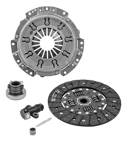 LK-624277521 - KIT DE CLUTCH - DIAMETRO DISCO 9 7/16 IN 240 MM ESTRIADO 24 - NISSAN DOBLE CABINA L4 2.4L 03-08 - ESTACAS LARGO L4 2.4L 03-08 - NP300 CHASIS CABINA L4 2.4L 09 -2022 - PICK-UP L4 2.4L 1994 -2009