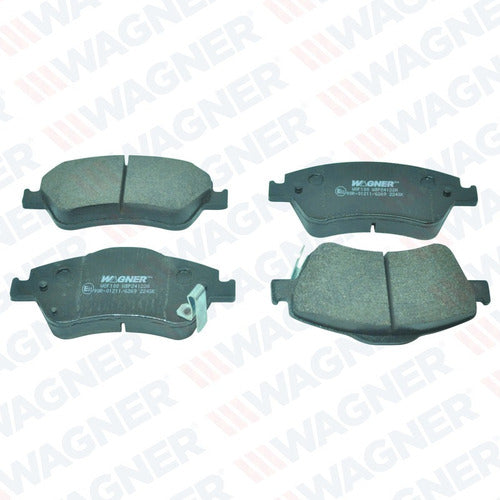 WX-1571 - BALATAS - JUEGO DE BALATAS DE DISCO (DELANTERO) - SEMI-METALICA-<STRONG>TOYOTA</STRONG> - COROLLA 2007-2011 -- <SPAN STYLE = COLOR: #AE161A;><B><U> ESPCIFICACIONES: </U></B></SPAN>- INCLUYE HERRAJES: NO