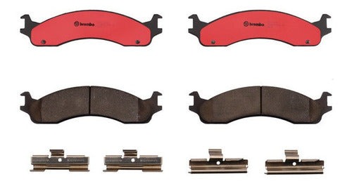 BRE-P24099N - BALATAS FORD E-150 ECONOLINE 2007 F-250 1996-1995 BALATA DELANTERO
