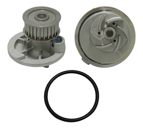 B-1901 - BOMBA DE AGUA CHEVROLET OPTRA 2.0L 4 CIL L 2006-2010 POLEA CON 25 DIENTES / ALTURA: 26.1 MM