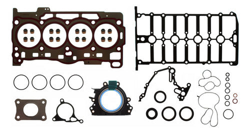 FSX-8640015 - JUEGO DE EMPAQUES - WV - AUDI - 16V - DOHC - TSI - A3 - ATECA 17/20 - LEON 17/18 - GOLF 18/20 - JETTA 17/19 - TAOS 2020 - CVNA - CZDA - CZEA - CUXA - DJKA - TURBO. SOLO VERSION MEX. JUNTA DE CABEZA MLS.