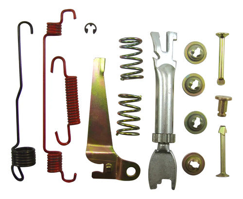 HO-KT332L - KIT DE HARDWARE DE FRENO DE TAMBOR TRASERO IZQUIERDO PARA FORD COURIER 2001-2012