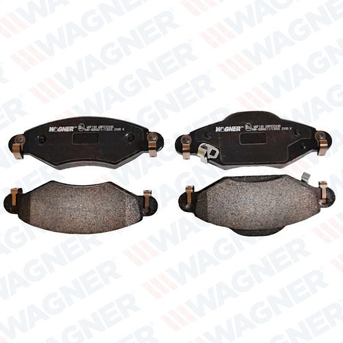 WX-1475 - BALATAS - JUEGO DE BALATAS DE DISCO (DELANTERO) - SEMI-METALICA-<STRONG>TOYOTA</STRONG> - YARIS 2004-2005 -- <SPAN STYLE = COLOR: #AE161A;><B><U> ESPCIFICACIONES: </U></B></SPAN>- INCLUYE HERRAJES: NO
