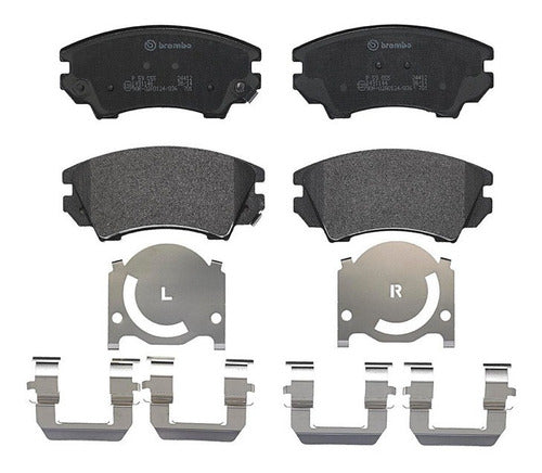BRE-P59055 - BALATAS <BR> CHEVROLET CAMARO 2015-2010 <BR> EQUINOX 2017-2016 <BR> GMC TERRAIN 2017-2014 <BR> BALATA DELANTERO