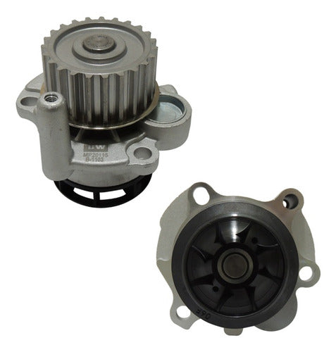 B-1103 - BOMBA DE AGUA - VOLKSWAGEN JETTA 2.0L 4 CIL L 2009-2011 - VOLKSWAGEN BORA 2.0L 4 CIL L 2006-2009 - SEAT ALTEA 2.0L 4 CIL L 2005-2006 - AUDI TT 2.0L 4 CIL L 2007-2010 - POLEA CON 23 DIENTES / ALTURA: 26.6 MM