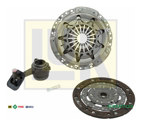 LK-623336433 - KIT DE CLUTCH <BR> KIT CON COLLARIN HIDRAULICO <BR> DIAMETRO DISCO 9 IN 228 MM ESTRIADO 23 <BR> FORD MONDEO CORE MTX L4 2.0L 2001-2007