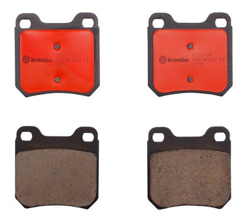 BRE-P59014N - BALATAS - CHEVROLET ASTRA 2008-2000 - MERIVA 2004 - SAAB 9-3 2002-2001 - SATURN L300 2005-2001 - LS2 2000 - LW2 2000 - LW300 2003-2001 - BALATA TRASERO