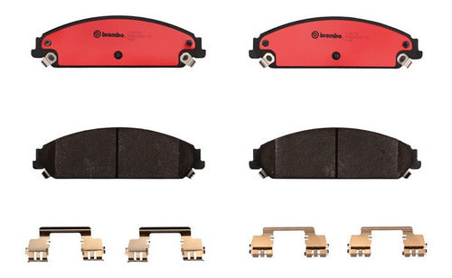 BRE-P11017N - BALATAS - CHRYSLER 200 2014-2012 - 300 2007-2006 - DODGE CALIBER 2008 - CHARGER 2012-2006 - CHARGER 2016-2014 - MAGNUM 2007-2006 - BALATA DELANTERO