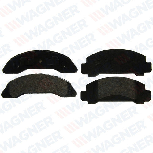 WX-326 - BALATAS <BR> SEMIMETALICA DELANTERA <BR> FORD AEROSTAR OPCIONAL 86-87 <BR> FORD BRONCO II 86-87 <BR> FORD RANGER 86-87