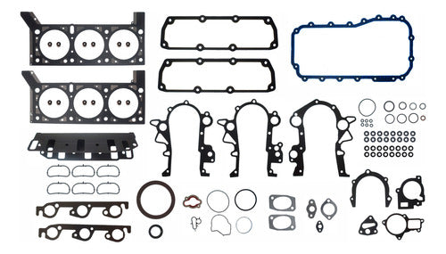 FSX-1162042 - JUEGO DE EMPAQUES - CHRYSLER GRAND VOYAGER V6 3.8 L. 12 V. OHV 2001-2002 - CHRYSLER TOWN & COUNTRY V6 3.8 L. 12 V. OHV 2001-2004 - DODGE GRAND CARAVAN V6 3.8 L. 12 V. OHV 2001-2004