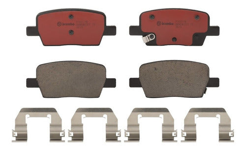 BRE-P10071N - BALATAS <BR> CHEVROLET CAMARO 2020-2016 <BR> GMC ACADIA 2020-2017 <BR> BALATA TRASERO