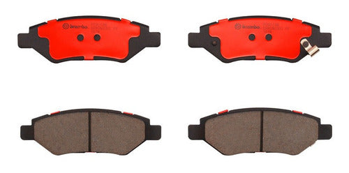 BRE-P09014N - BALATAS <BR> CADILLAC CTS 2008 <BR> SRX 2016-2015 <BR> CHEVROLET CAMARO 2015-2010 <BR> BALATA TRASERO