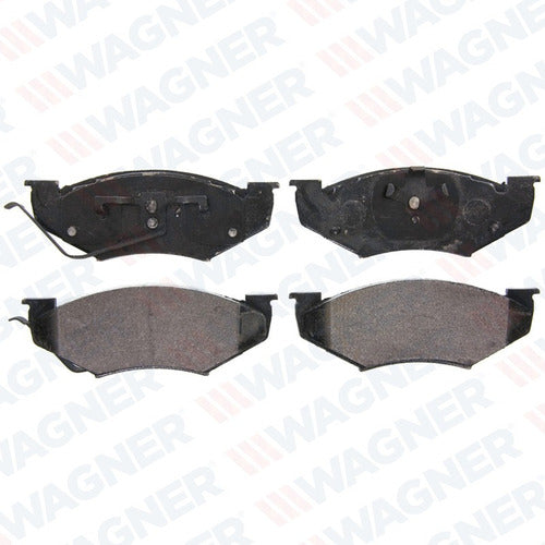 WX-367 - BALATAS - SEMIMETALICA DELANTERA - CHRYSLER GRAND VOYAGER 87-88 - CHRYSLER VOYAGER 87-88 - DODGE CARAVAN 87-88 - DODGE GRAND CARAVAN 88-88 - DODGE MINI RAM 87-88 - DODGE ROYAL MINI RAM 87-87