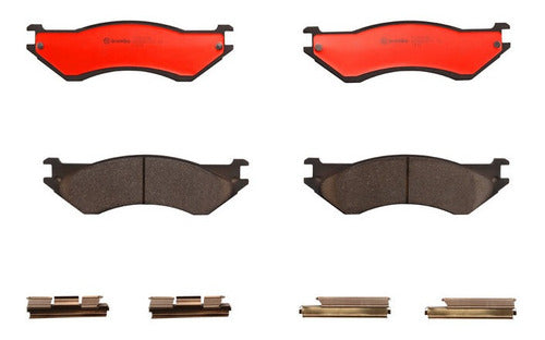 BRE-P18003N - BALATAS DODGE B1500 1998 RAM 1500 2000 RAM 1500 VAN 2002-1999 BALATA DELANTERO