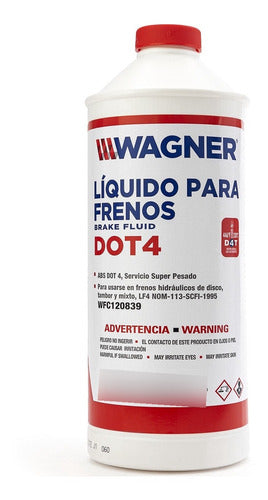 WFC-120839 - LIQUIDO <BR> CAJA 12 PIEZAS (946ML) <BR> TIPO DOT 4 <BR> LIQUIDO DE FRENOS