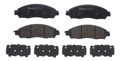 BRE-P56118 - BALATAS <BR> NISSAN NP300 2019-2016 <BR> NP300 FRONTIER 2019-2016 <BR> BALATA DELANTERO